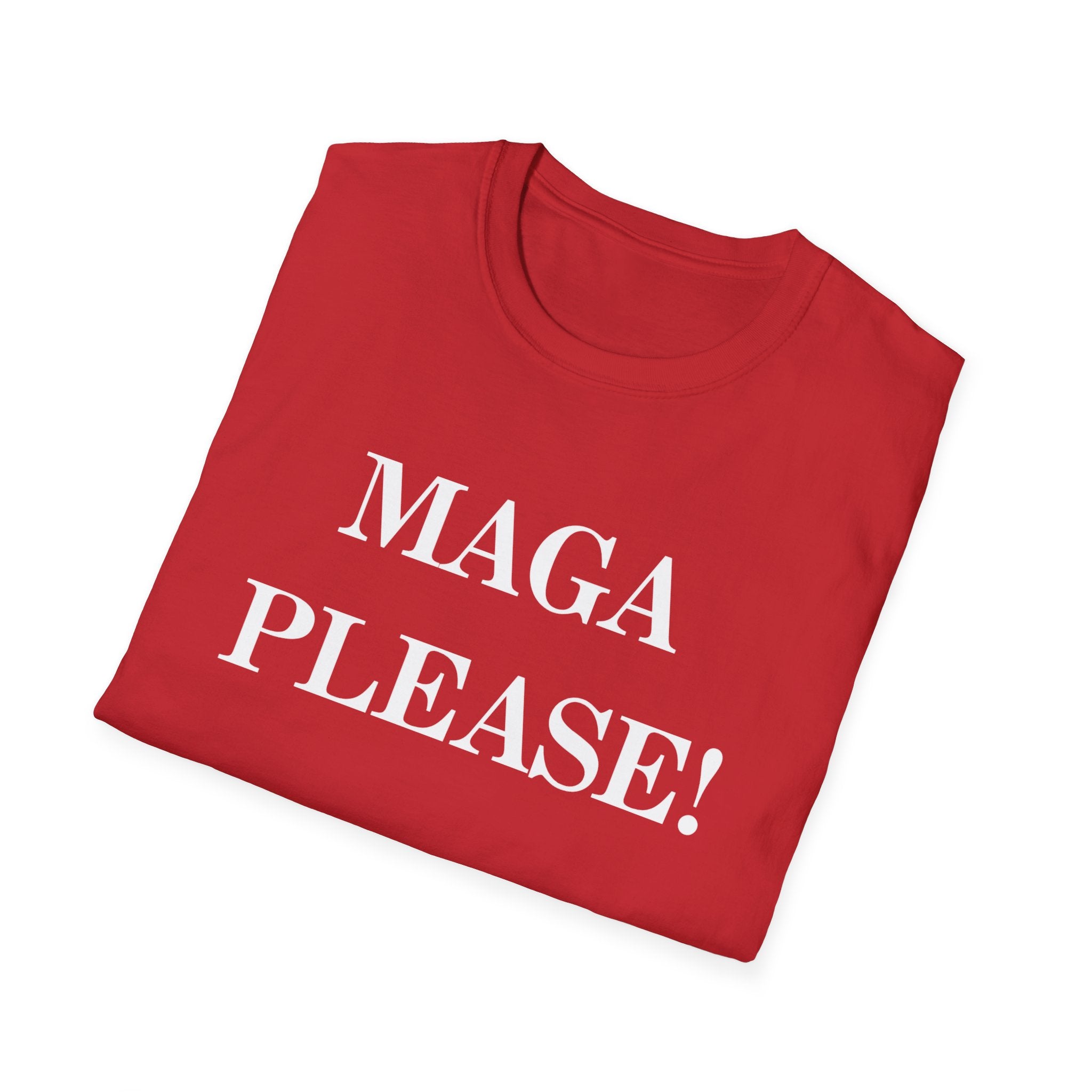 "MAGA PLEASE!" Red T-Shirt
